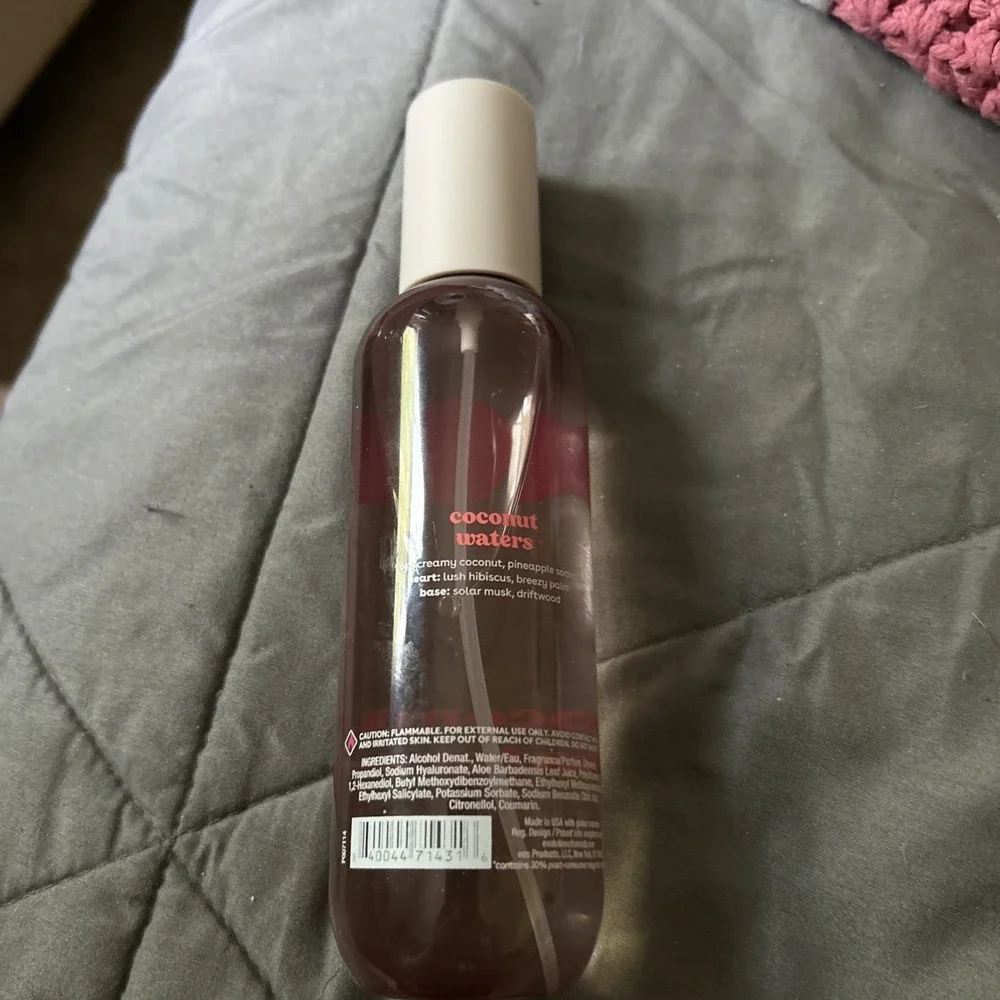 eos Cashmere Body Mist Coconut Waters 6 fl oz Vegan Cruelty-Free New Fresh Scent